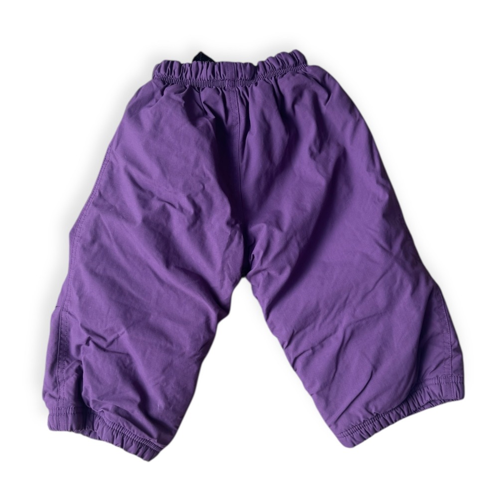 REI Toddler Girls 18 Months Purple Pink Fleece Lined Winter Jacket Hooded - Picture 13 of 13